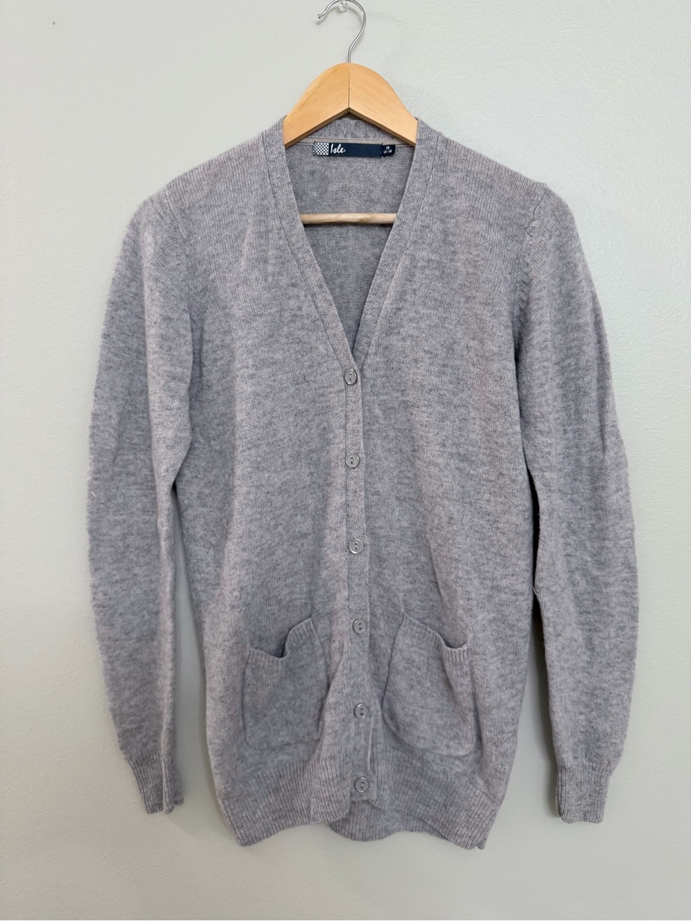 Isle Wool Cardigan Sweater